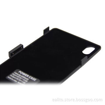 New battery Case for Sony xperia Z2 with wallet case external backup battery wallet case